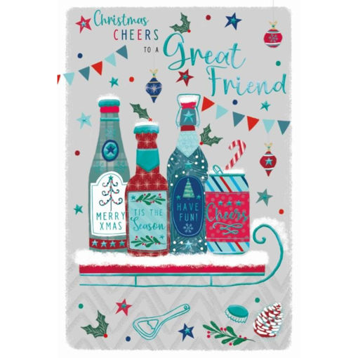 Picture of CHRISTMAS CHEERS TO A GREAT FRIEND
